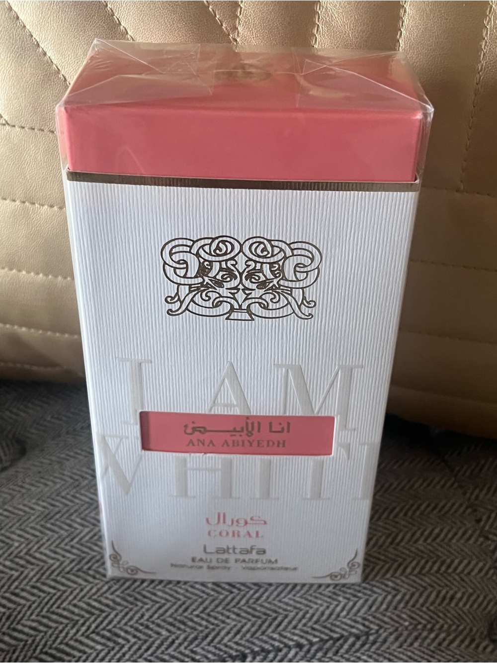 Lattafa Ana Abiyedh Coral Unisex Perfume
Spray, 60 ml (2.04 fl oz.) sealed